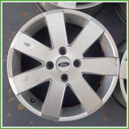 Cerchi in Lega Ford Fiesta 5 Serie 16 pollici 16 6.5J 4x108 ET52.5 4pz 1077166 Originale Usato