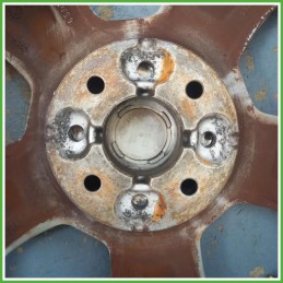 Cerchio Singolo in Lega Ford KA 2 Serie 16 pollici 16 6.5J 5x108 ET40 1pz 2237363 Originale Usato al pz