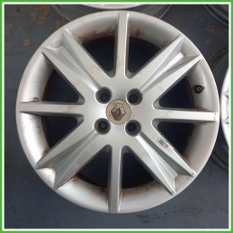 Cerchi in Lega Renault Megane 2 Serie CC 17 pollici 17 6.5J 4x100 ET49 4pz 8200026032 Originale Usato