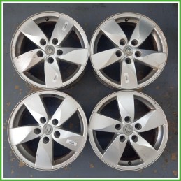 Cerchi in Lega Renault Megane 3 Serie 16 pollici 16 6.5J 5x114.3 ET47 4pz 403000068R Originale Usato