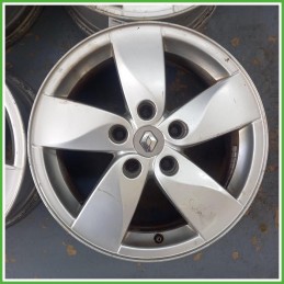 Cerchi in Lega Renault Megane 3 Serie 16 pollici 16 6.5J 5x114.3 ET47 4pz 403000068R Originale Usato