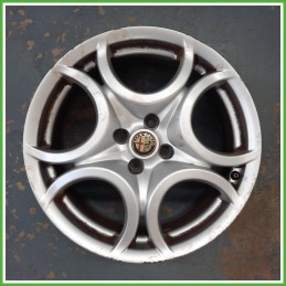 Cerchio Singolo in Lega Alfa Romeo MiTo 17 pollici 17 7.0J 5x98 ET39 1pz 156085106 Originale Usato al pz