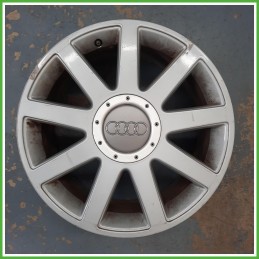 Cerchio Singolo in Lega Audi A4 8E5 Avant 17 pollici 17 7.5J 5x112 ET56 1pz 8E0601025AC1H7 Originale Usato al pz