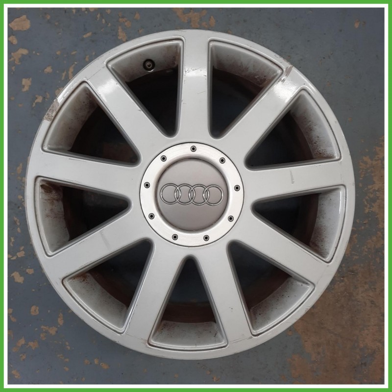 Cerchio Singolo in Lega Audi A4 8E5 Avant 17 pollici 17 7.5J 5x112 ET56 1pz 8E0601025AC1H7 Originale Usato al pz