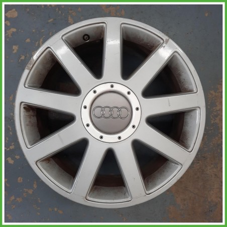 Cerchio Singolo in Lega Audi A4 8E5 Avant 17 pollici 17 7.5J 5x112 ET56 1pz 8E0601025AC1H7 Originale Usato al pz