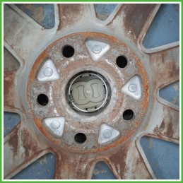 Cerchio Singolo in Lega Audi A4 8E5 Avant 17 pollici 17 7.5J 5x112 ET56 1pz 8E0601025AC1H7 Originale Usato al pz