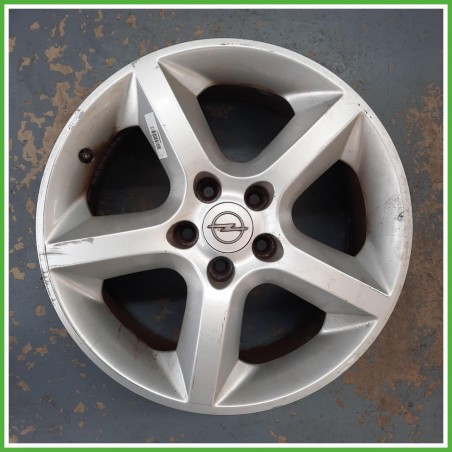 Cerchio Singolo in Lega Opel Astra H 17 pollici 17 7.0J 5x100 ET39 1pz 13229636 Originale Usato al pz