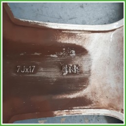 Cerchio Singolo in Lega Opel Astra H 17 pollici 17 7.0J 5x100 ET39 1pz 13229636 Originale Usato al pz