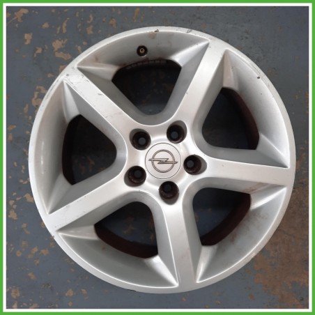 Cerchio Singolo in Lega Opel Astra H 17 pollici 17 7.0J 5x100 ET39 1pz 13229636 Originale Usato al pz