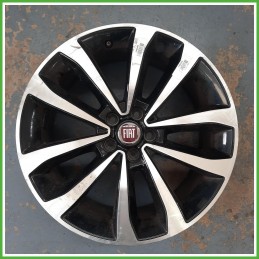 Cerchio Singolo in Lega Fiat Tipo 2 Serie 17 pollici 17 7.0J 5x98 ET41 1pz 52061674 Originale Usato al pz