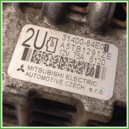 Alternatore Mitsubishi A5TB23+2ZE Suzuki Swift 4 Serie 3140084E02000 2005-2011