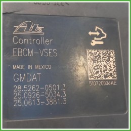 Centralina ABS Modulo Pompa Ate 28.5262-0501.3 20774271 Chevrolet Captiva 1 Serie 2006-2010 Originale Usato