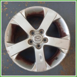 Cerchio Singolo in Lega Mazda 5 2 Serie 17 pollici 17 6.5J 5x114.3 ET52.5 1pz 9965126570CN Originale Usato al pz