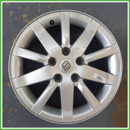 Cerchio Singolo in Lega Renault Megane 3 Serie 16 pollici 16 6.5J 5x114.3 ET47 1pz 403000068R Originale Usato al pz