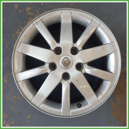 Cerchio Singolo in Lega Renault Megane 3 Serie 16 pollici 16 6.5J 5x114.3 ET47 1pz 403000068R Originale Usato al pz