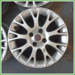 Cerchi in Lega Fiat Punto Evo 15 pollici 15 6.0J 4x100 ET43 4pz 51870042 Originale Usato