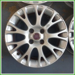 Cerchi in Lega Fiat Punto Evo 15 pollici 15 6.0J 4x100 ET43 4pz 51870042 Originale Usato