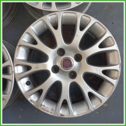 Cerchi in Lega Fiat Punto Evo 15 pollici 15 6.0J 4x100 ET43 4pz 51870042 Originale Usato