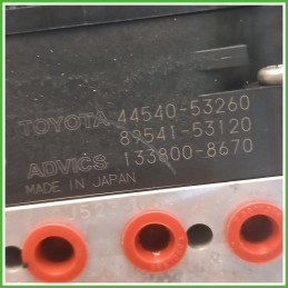 Centralina ABS Modulo Pompa Advics 13380-8670 4405053310 Lexus Serie IS 2 Serie 2010 Originale Usato