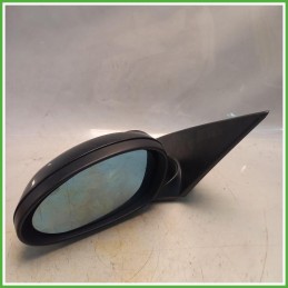 Specchio Specchietto Retrovisore Sinistro SX Nero Bmw Serie 1 E87 Berlina 2004-2012 Magna Originale Usato