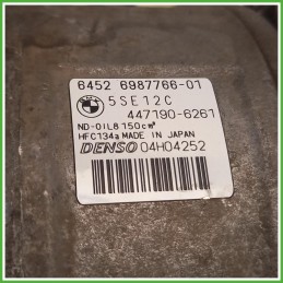 Compressore Clima AC Aria Condizionata Denso 5SE12C Bmw Serie 1 E87 Berlina 64526987766 2004-2012