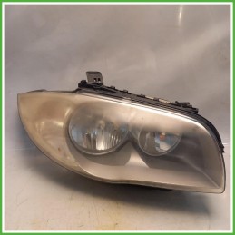 Faro Fanale Proiettore Destro DX Valeo Bmw Serie 1 E87 Berlina 2004-2012 63117159302 Originale Usato