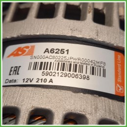 Alternatore Eac A6251 Chrysler Grand Voyager 4 Serie K68577278AA 2007