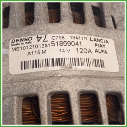 Alternatore Denso MS1012101381 Alfa Romeo MiTo 52003538 2011-2013