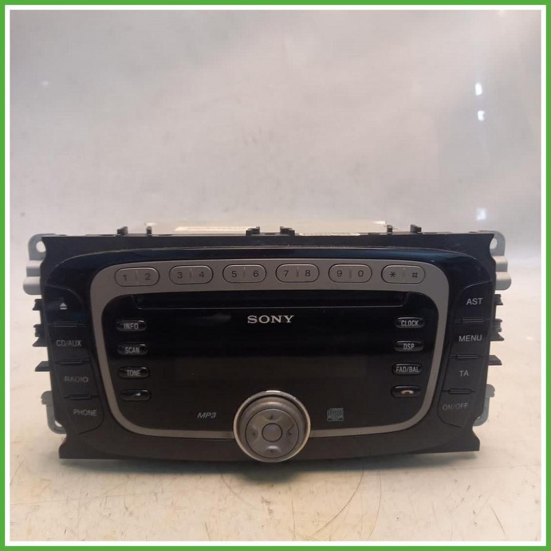 Autoradio Ford Focus 3 Serie SW 1.6 TDCi 16v. 1593653 2008-2011 Sony CDX-FS307EG