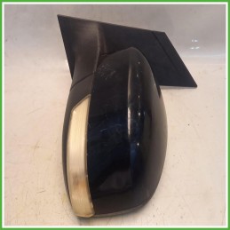 Specchio Specchietto Retrovisore Sinistro SX Nero Ford Focus 3 Serie SW 2008-2011 Ficosa Ficomirrors Originale Usato