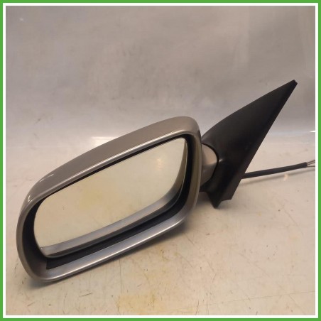 Specchio Specchietto Retrovisore Sinistro SX Grigio Skoda Fabia 6Y5 SW 2004-2007 Magna Originale Usato