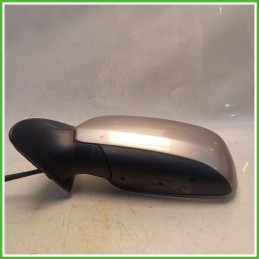 Specchio Specchietto Retrovisore Sinistro SX Grigio Skoda Fabia 6Y5 SW 2004-2007 Magna Originale Usato