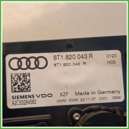 Comandi Clima AC Riscaldamento Condizionatore Siemens A2C53284582 Audi A4 8K2 2.0 TDI 16v. 8T1820043AKXZF 2007-2012