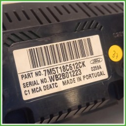 Comandi Clima AC Riscaldamento Condizionatore  Ford Focus 3 Serie SW 1.6 TDCi 16v. 1719798 2008-2011