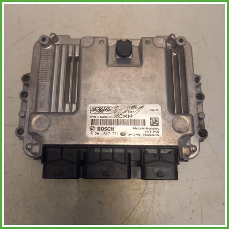Centralina Motore Iniezione ECU Bosch 0281017771 Ford Focus 3 Serie SW 1.6 TDCi 16v. 935112A650BH Gasolio 2008-2011