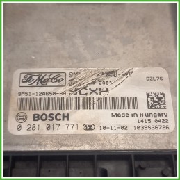 Centralina Motore Iniezione ECU Bosch 0281017771 Ford Focus 3 Serie SW 1.6 TDCi 16v. 935112A650BH Gasolio 2008-2011