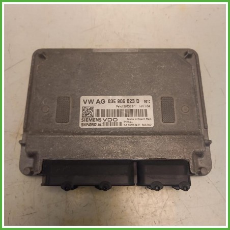 Centralina Motore Iniezione ECU Siemens 5WP40502-04 Skoda Fabia 6Y5 SW 1.2 12v. 03E906033A Benzina 2004-2007