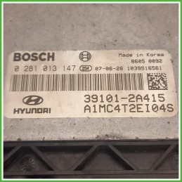 Centralina Motore Iniezione ECU Bosch 0281013147 Hyundai Accent 3 Serie 1.5 CRDi 16v. 391012A410 Gasolio 2005-2009