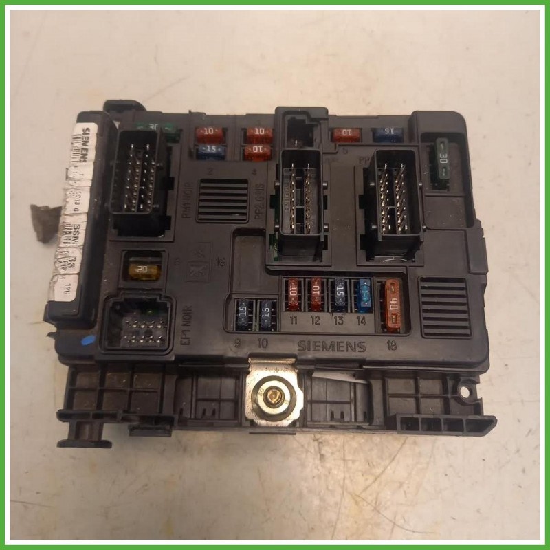 Body Computer Centralina Modulo BCM BSI Siemens BSM-B3 Citroen C3 1 Serie 1.4 6580G0 Benzina 2002-2005