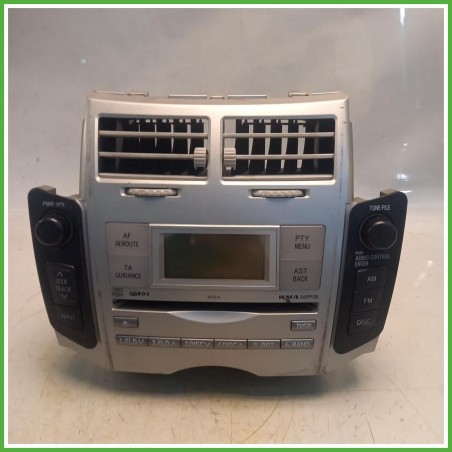 Autoradio Toyota Yaris France 2 Serie 1.3 VVTi 16v. 861200D201 2005-2009 Panasonic W58824