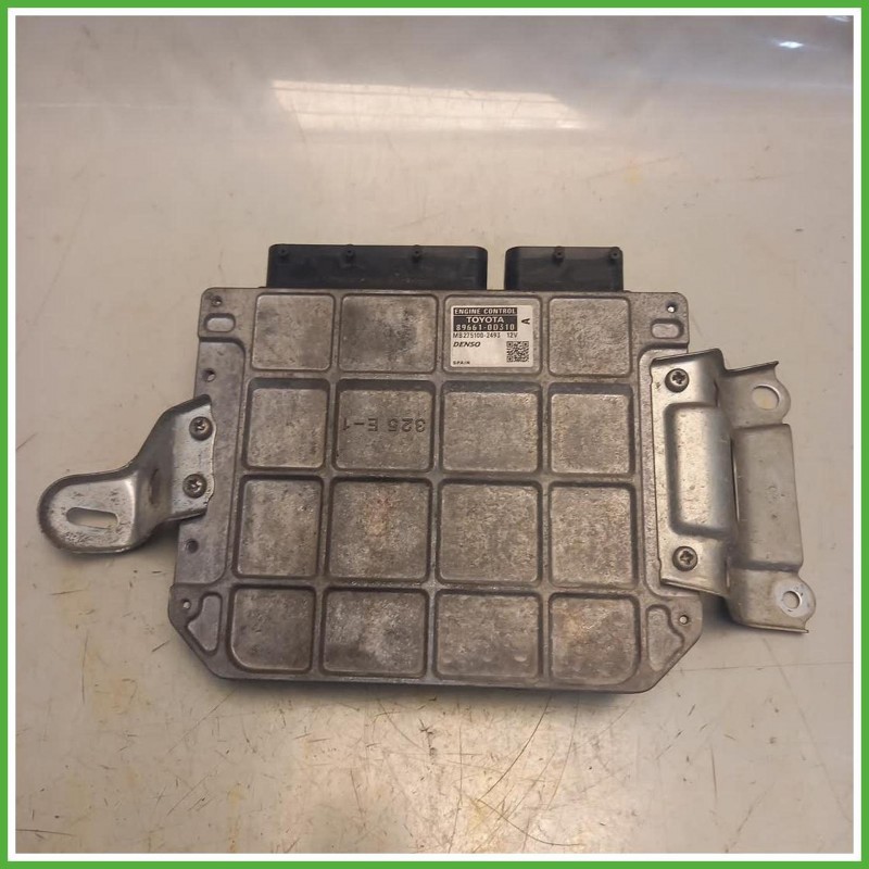 Centralina Motore Iniezione ECU Denso MB275100-2493 Toyota Yaris France 2 Serie 1.3 VVTi 16v. 896610D310 Benzina 2005-2009