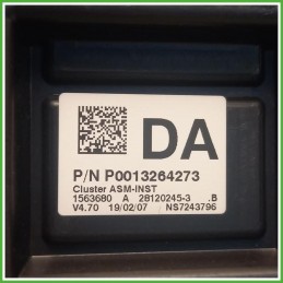Quadro Strumenti Johnson Controls NS7243796 Ford Fiesta 5 Serie 1.4 TDCi 1376469 2002-2008