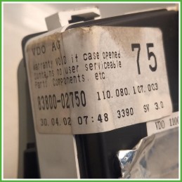 Quadro Strumenti Vdo 110.080.107.003 Toyota Corolla 4 Serie 1.4 VVTi 16v. 8380002740 2001-2004