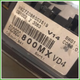 Quadro Strumenti Vdo Volkswagen Polo 4 Serie 1.4 TDi 12v. 6Q0920802HX001 2001-2005