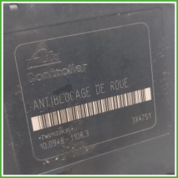 Centralina ABS Modulo Pompa Ate 10020401944 4541RW Peugeot 206 2001-2009 Originale Usato