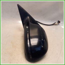 Specchio Specchietto Retrovisore Sinistro SX Nero Audi A4 8K2 2007-2012 Magna Originale Usato