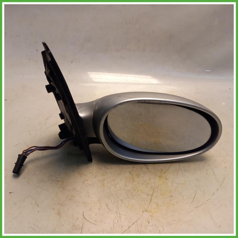 Specchio Specchietto Retrovisore Destro DX Grigio Smart City Coupe 450 1998-2003 Magneti Marelli Originale Usato