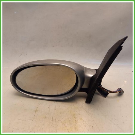 Specchio Specchietto Retrovisore Sinistro SX Grigo Smart City Coupe 450 1998-2003 Magneti Marelli Originale Usato