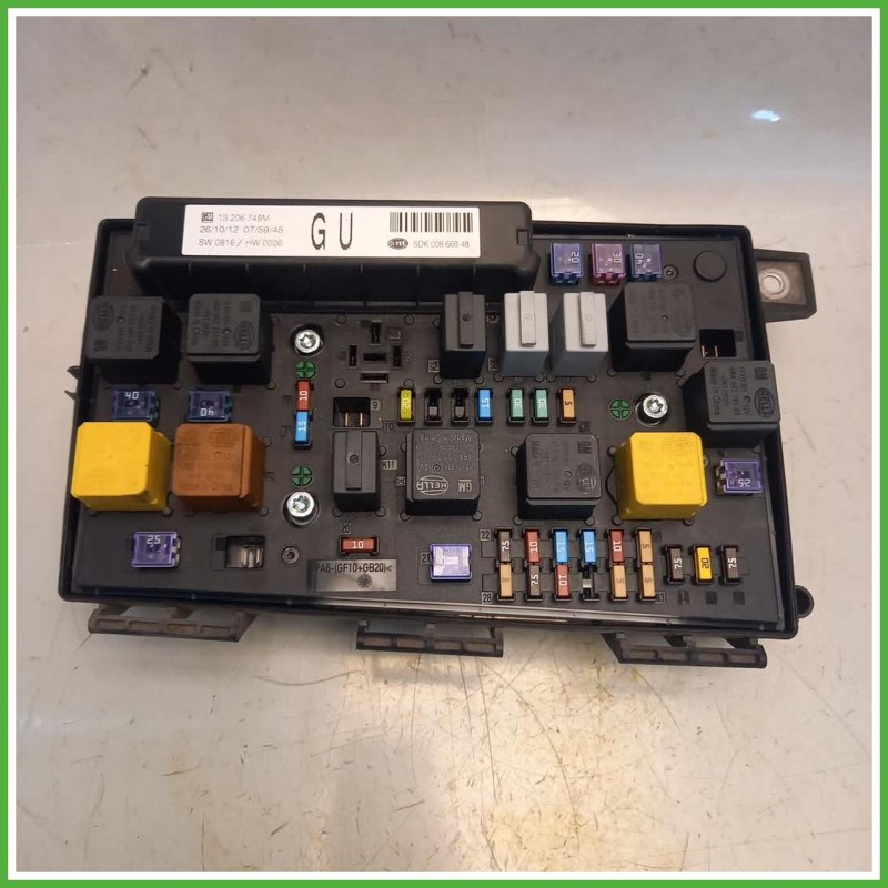 Body Computer Centralina Modulo BCM BSI Hella 5DK008668-48 Opel Zafira B 1.6 CNG 16v. 93188419 Benzina Metano 2010-2011