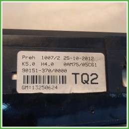 Comandi Clima AC Riscaldamento Condizionatore Preh 90151-370 Opel Zafira B 1.6 CNG 16v. 13250615 2010-2011